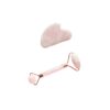 Coffret Massage Quartz Rose pour le Visage - Pierres de Lumière
