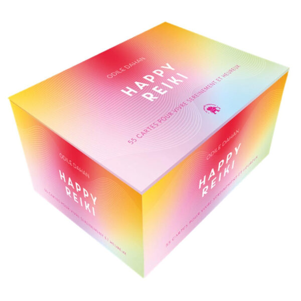 Happy Reiki : 55 cartes pour vivre sereinement et heureux - Pierres de Lumière