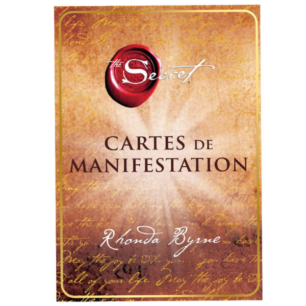 Le Secret cartes de manifestation - Pierres de Lumière