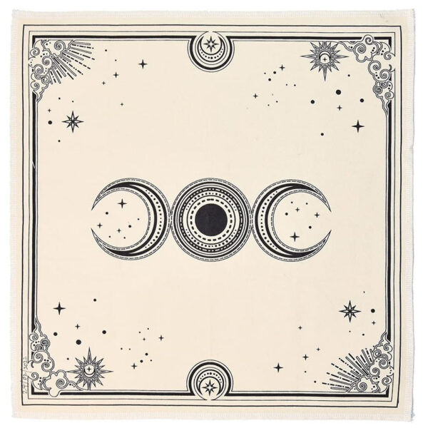 Nappe d'autel Triple Lune - Pierres de Lumière