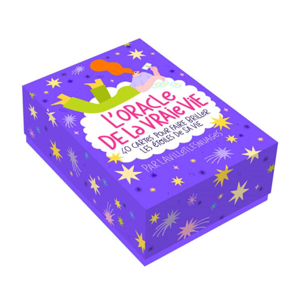L'Oracle de la vraie vie : 40 cartes pour faire briller les étoiles de sa vie - Pierres de Lumière
