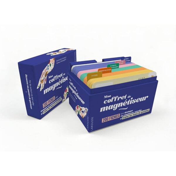 Mon coffret de magnétiseur : 200 fiches pour développer vos compétences naturelles et traiter tous les maux du quotidien - Pierres de Lumière