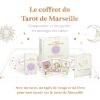 Le coffret du Tarot de Marseille : Avec un tarot, un tapis de tirages et un livre pour tout savoir sur le tarot de Marseille - Pierres de Lumière