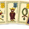 Minis Jeux Tarot de Marseille & Oracle Belline - Coffret Collector Cartomancie - Edition Limitée - Oracle et Tarot divinatoire - Boîte Rigide - Pierres de Lumière