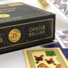 Minis Jeux Tarot de Marseille & Oracle Belline - Coffret Collector Cartomancie - Edition Limitée - Oracle et Tarot divinatoire - Boîte Rigide - Pierres de Lumière
