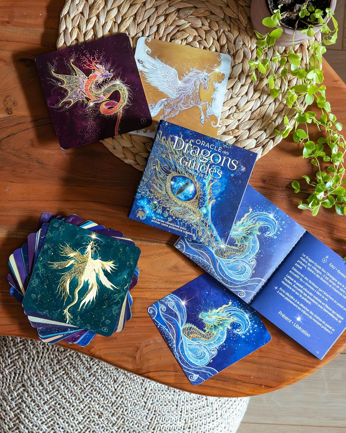 Oracle des Dragons Guides 8 Oracle des Dragons Guides : 38 cartes vibratoires pour activer votre puissance créatrice - Pierres de Lumière