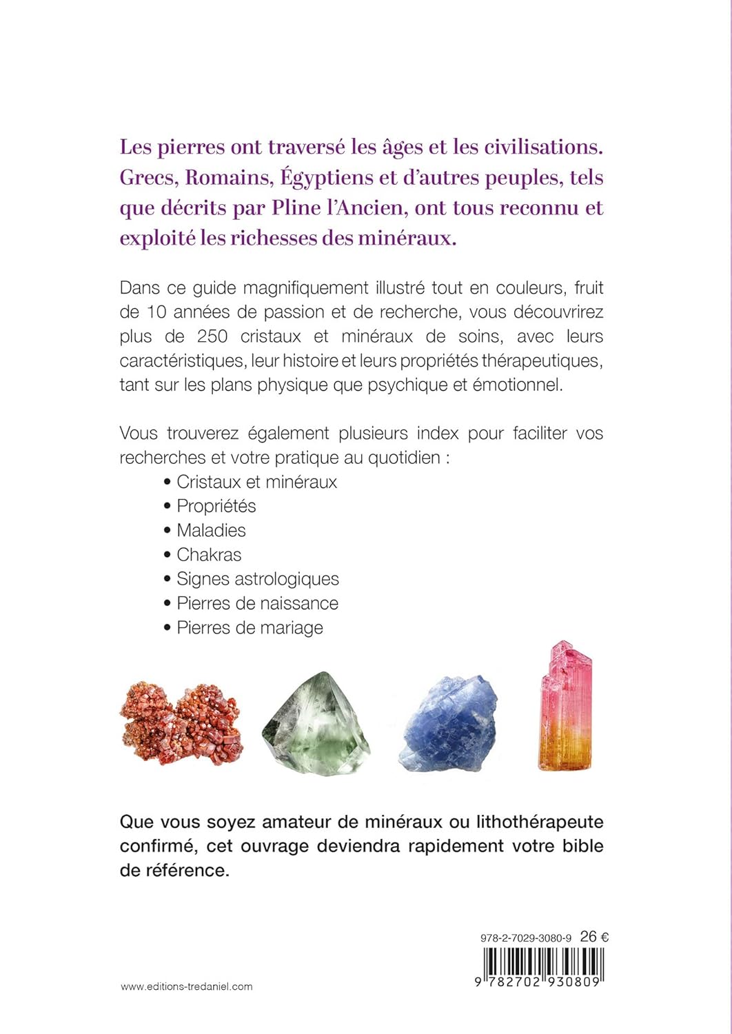 Le Guide essentiel des pierres de santé - Pierres de Lumière