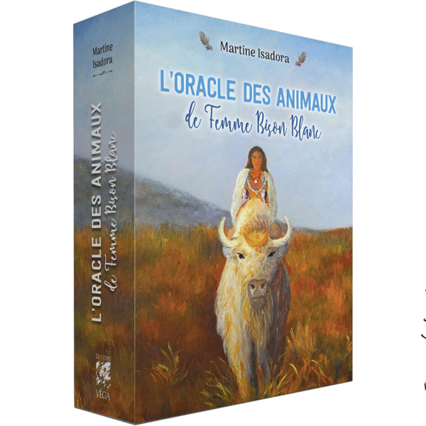 L’Oracle des animaux de Femme Bison Blanc - Pierres de Lumière