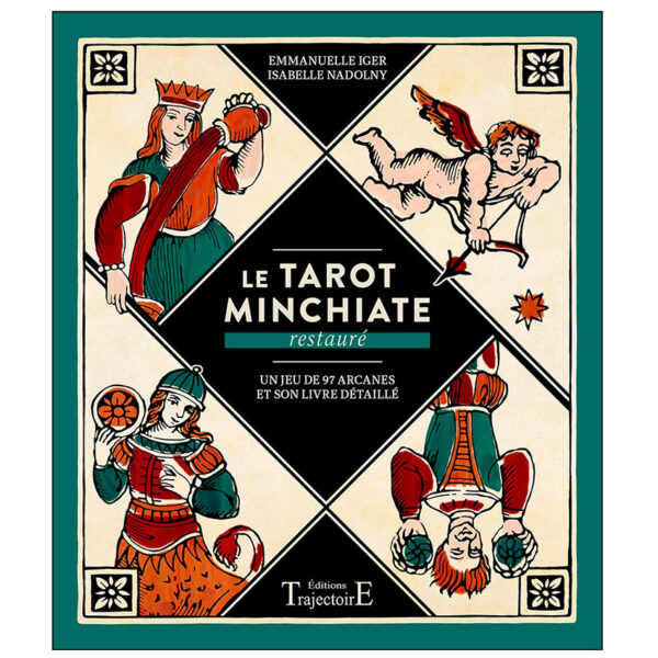Coffret Tarot Minchiate restauré avec 97 arcanes et livre illustré - Pierres de Lumière