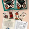 Coffret Tarot Minchiate restauré avec 97 arcanes et livre illustré - Pierres de Lumière